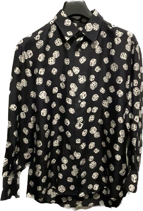 louis vuitton dice shirt replica|louis vuitton monogram shirt.